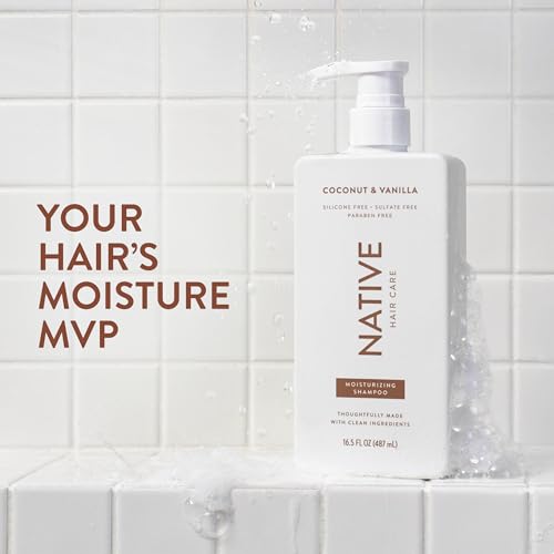 Front label of Native shampoo and conditioner set