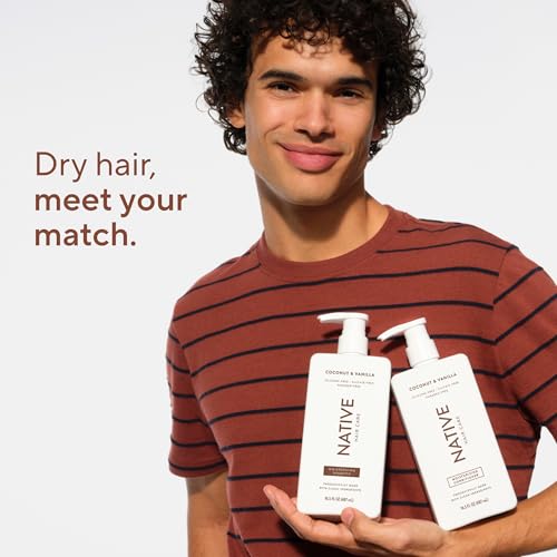 Native sulfate-free hair care bottles