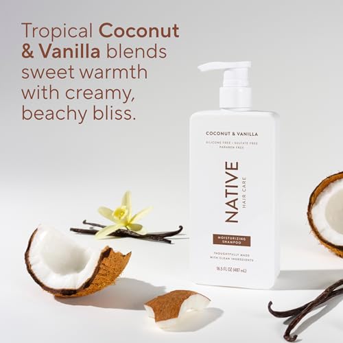 Natural hair care bottles for all hair types