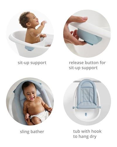 Skip Hop Wave Tub built-in drying hook