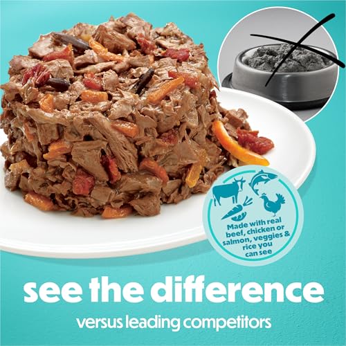 Beneful Small Breed Wet Dog Food Variety Pack ingredients display