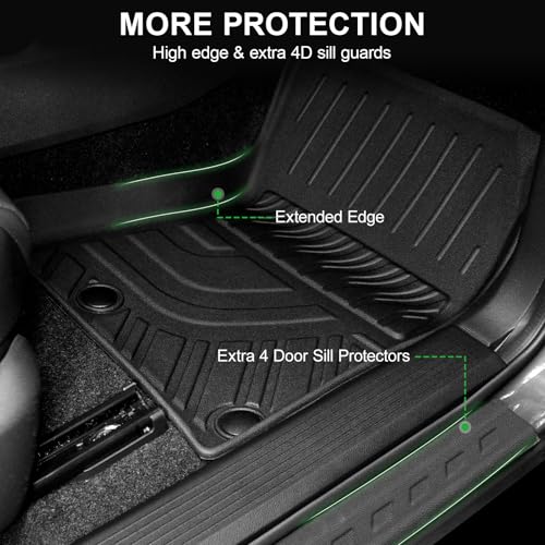 LUMWAY mats front and rear cabin coverage