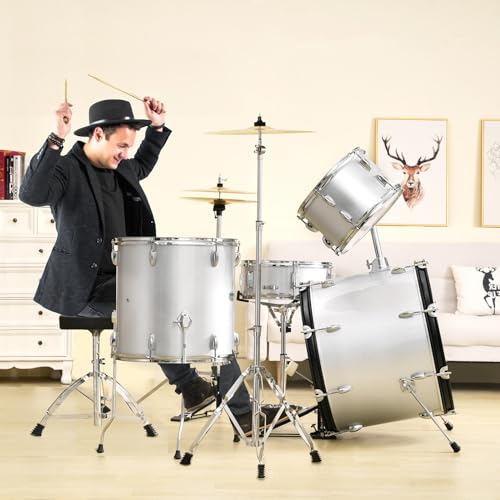 Hi-hat cymbal stand and foot pedal