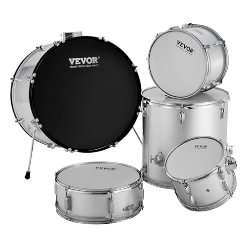Complete VEVOR drum set with included sticks