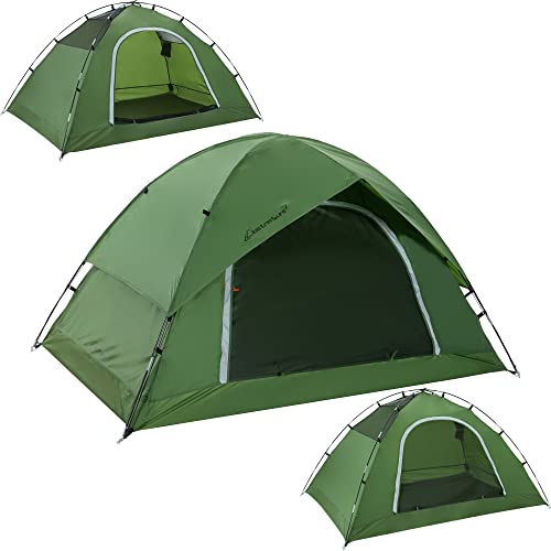 Clostnature 2 Person Waterproof Camping Tent Green