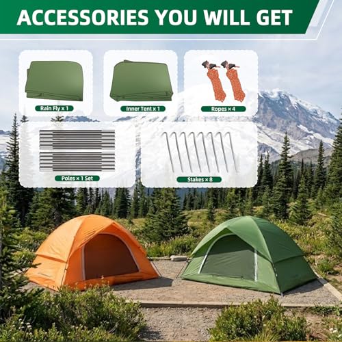 Clostnature backpacking tent interior space