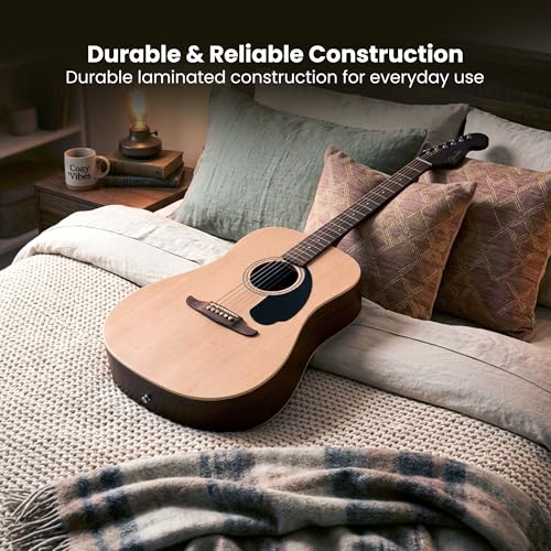 Fender acoustic guitar maple fingerboard and neck