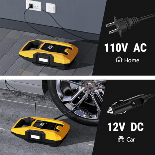 Digital display of CARSUN air compressor