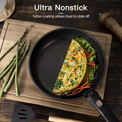 Stacked Astercook cookware for RV storage