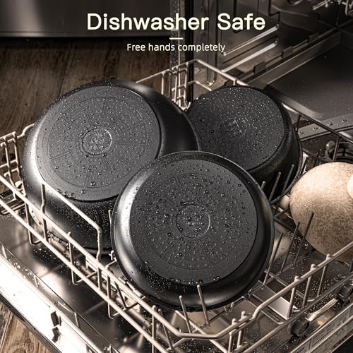 Close up of Astercook nonstick coating