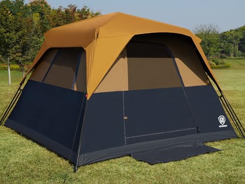 EVER ADVANCED 6 Person Blackout Instant Cabin Tent exterior
