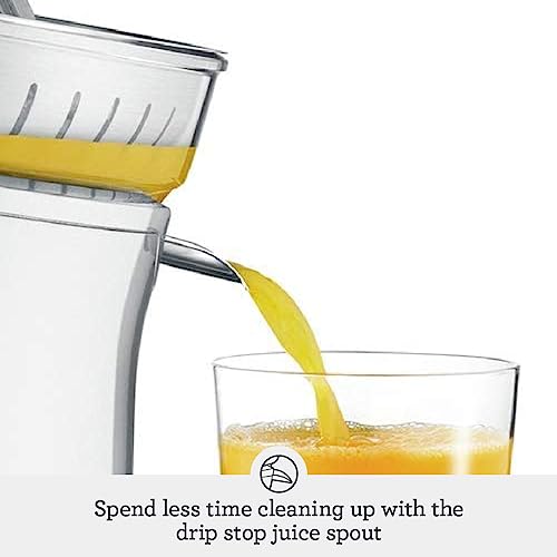 Breville juicer drip stop spout feature