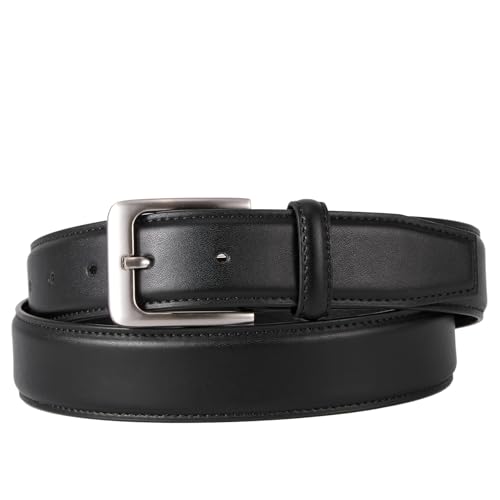 Side profile of VATAN formal leather belt