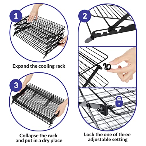 Geesta cooling rack collapsed for storage