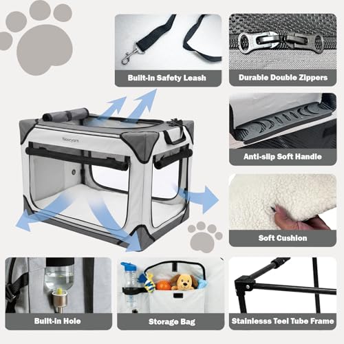 Escape-proof Noocyarn dog crate