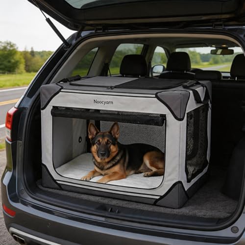 Light Grey Noocyarn dog crate
