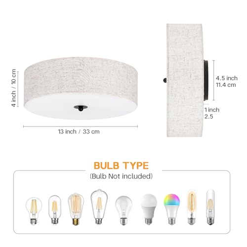 Dual E26 bulb sockets inside fixture