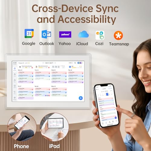 Yemsd wall touch screen calendar interface