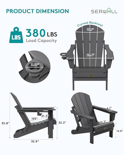 Hidden cup holder extended on SERWALL chair