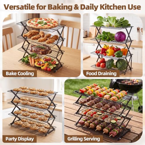 Non-stick surface detail of LIANYU cooling rack