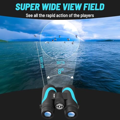 Side profile of BN06 waterproof binoculars