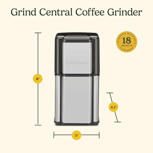 Cuisinart DCG-12BC blade grinder top view