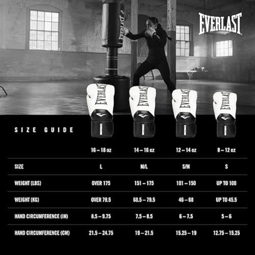 Side profile of Everlast Elite 2 boxing glove