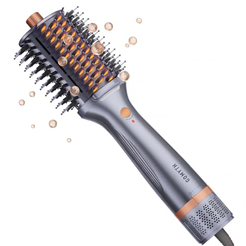 GOMYTH 5-in-1 Blow Dryer Brush V1P Gray front view