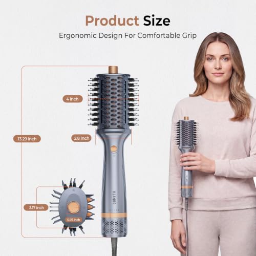 GOMYTH V1P hair dryer brush bristles