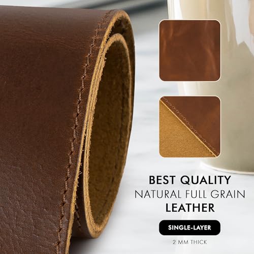 ELIZO desk mat with matching leather tray