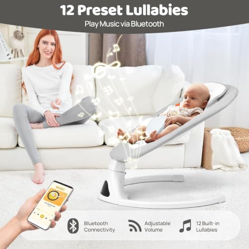 Feitiong swing with interactive plush toys