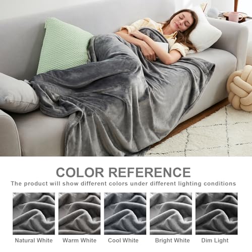 Hansleep blanket spread on a twin bed
