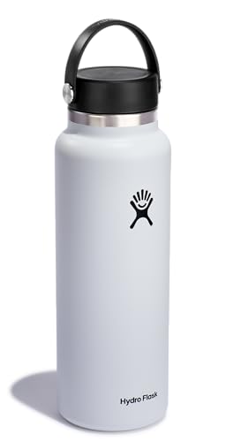 Hydro Flask 40 Oz bottle with leakproof Flex Cap