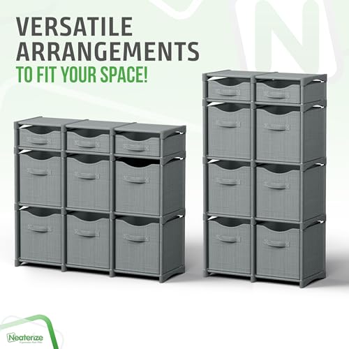 Durable iron rods of the NEATERIZE storage shelf