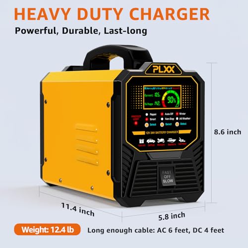 PLXX battery charger in winter mode setting