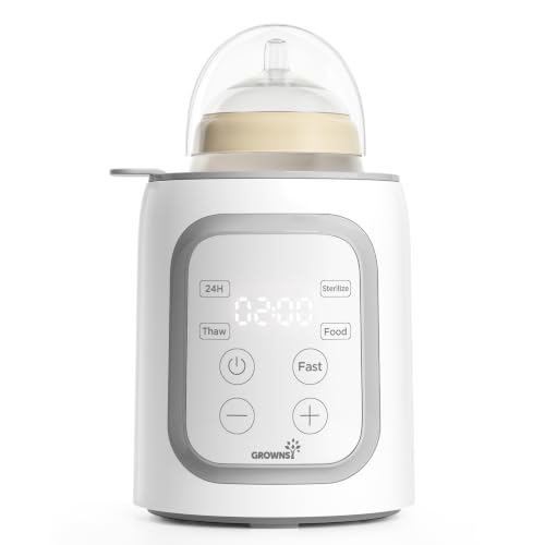 Grownsy 8-in-1 OG Fast Bottle Warmer gray exterior