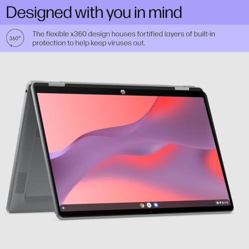 HP Chromebook 14 x360 Plus side profile