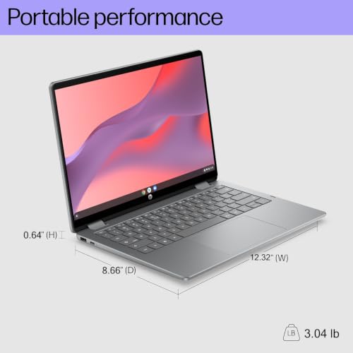 HP Chromebook 14 x360 Plus ports and connectivity