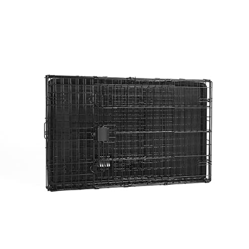 Double door design of the Basics dog crate