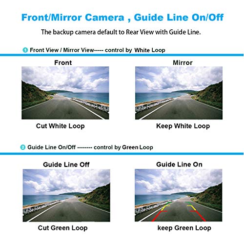 GLK camera display example showing guide lines
