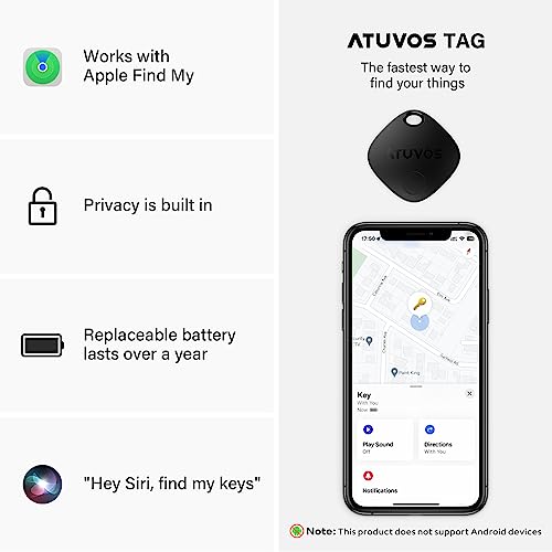 Close up of the speaker vent on ATUVOS tag