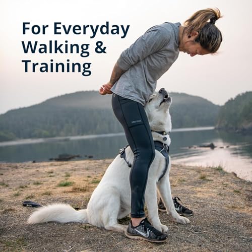 Adjustable straps on Ruffwear chest harness