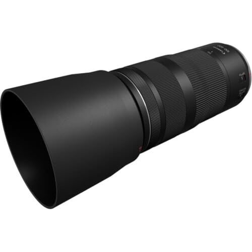 Canon RF100-400mm lens with zoom extended