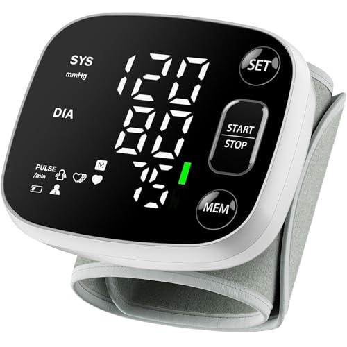 Oklar W1101L wrist blood pressure monitor front view