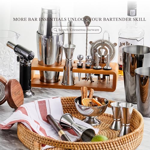 Complete drink mixer set for home bar