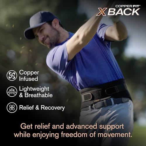 Copper Fit X-Back breathable material close up