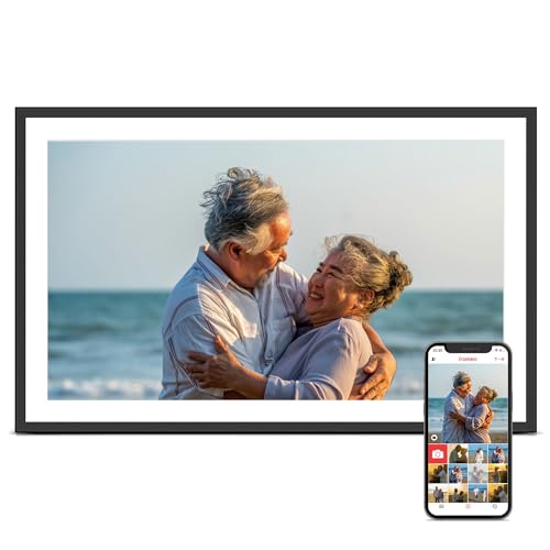 Pastigio 15.6 inch digital picture frame front view