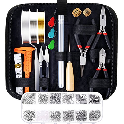 PAXCOO Jewelry Making Supplies Kit tools