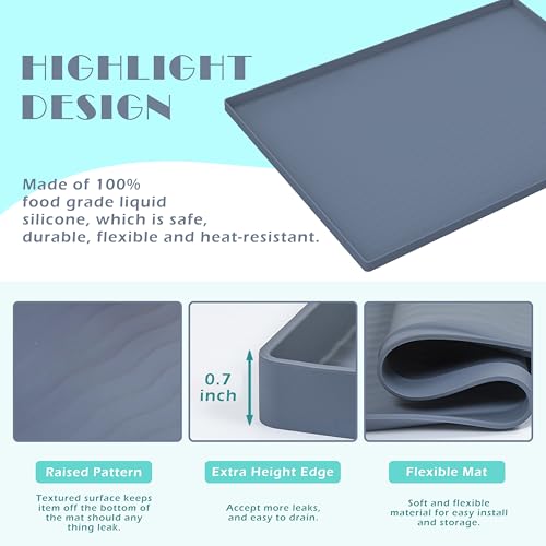 URMONA mat installed inside kitchen cabinet