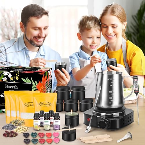 Electronic stove and melting pot for Haccah kit